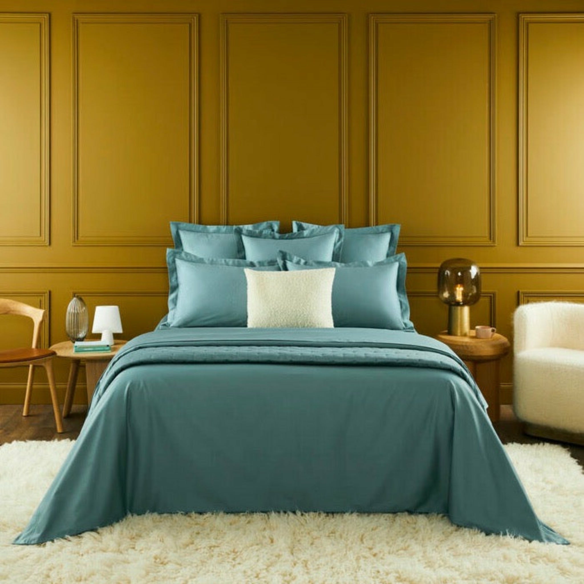 Yves Delorme Triomphe Quilted Bedding - Fjord