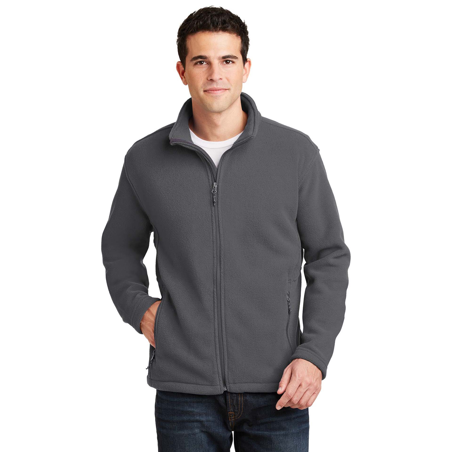 Port Authority F217 Value Fleece Jacket - Iron Grey | Full Source