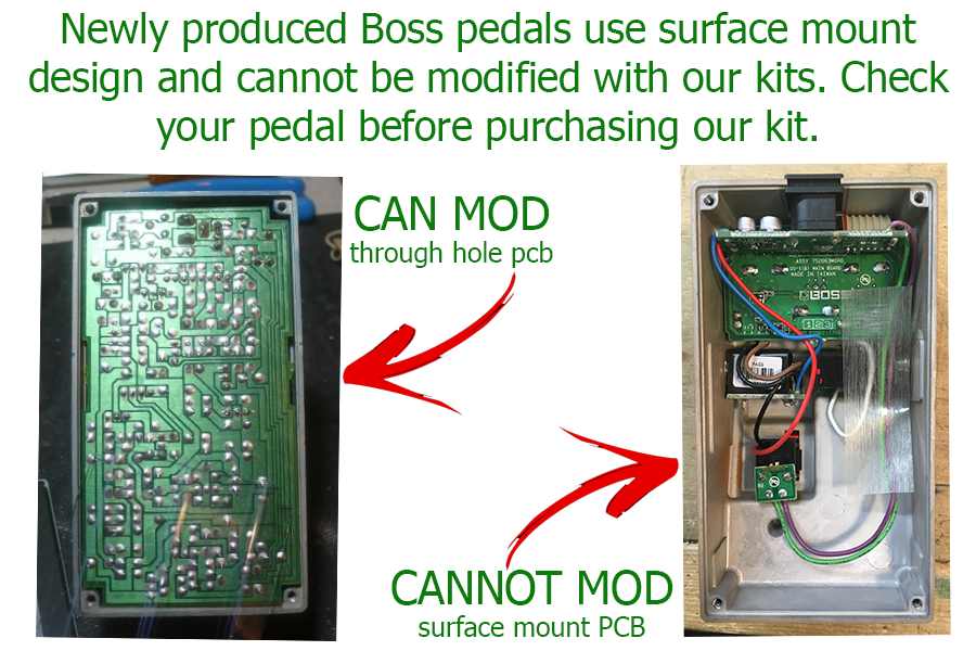 Boss SD-1 Super Overdrive Modifications – Fromel Electronics