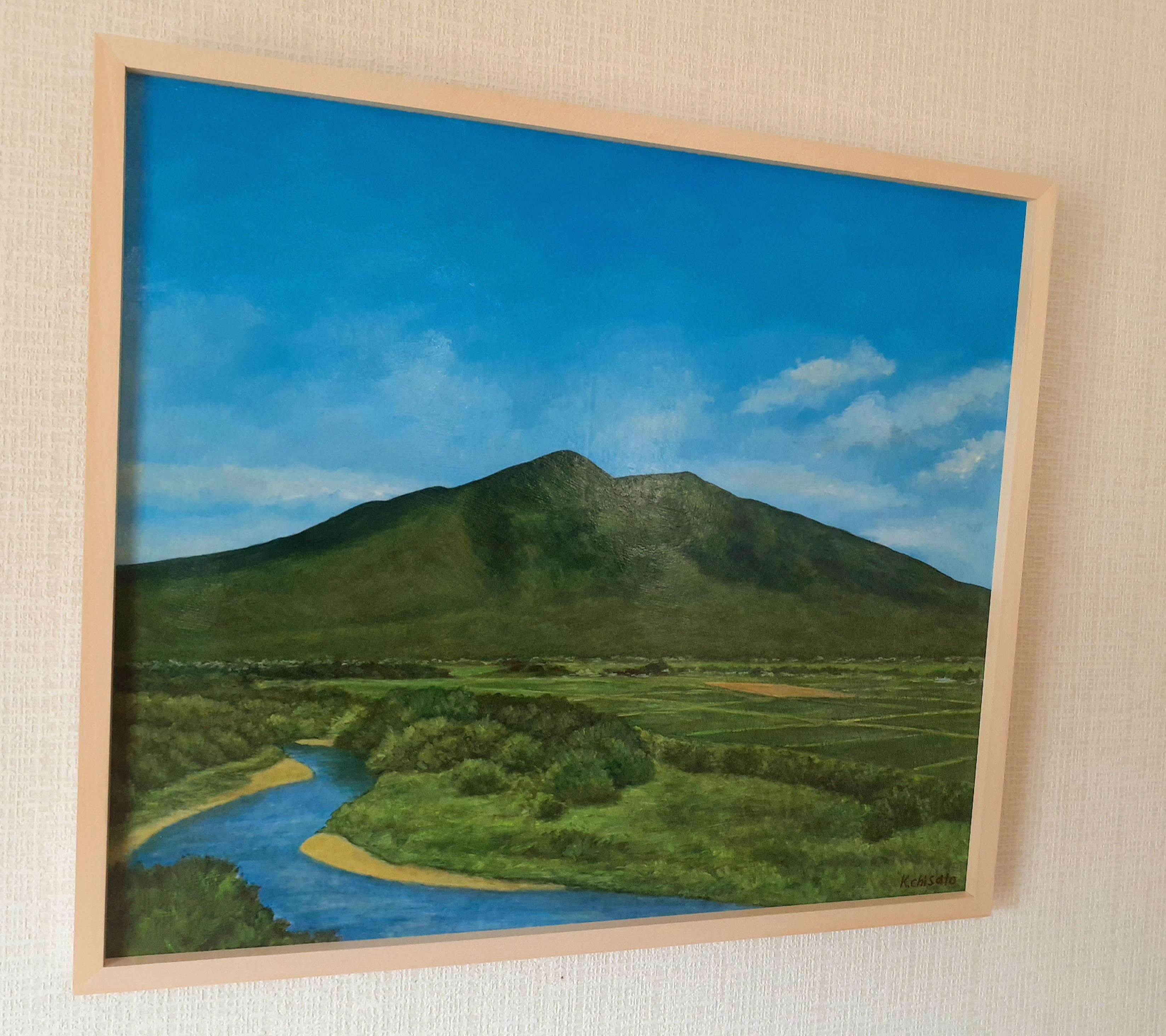 絵画の通販、購入ならFROM ARTIST/作品名：筑波山/作家名：千里憲二
