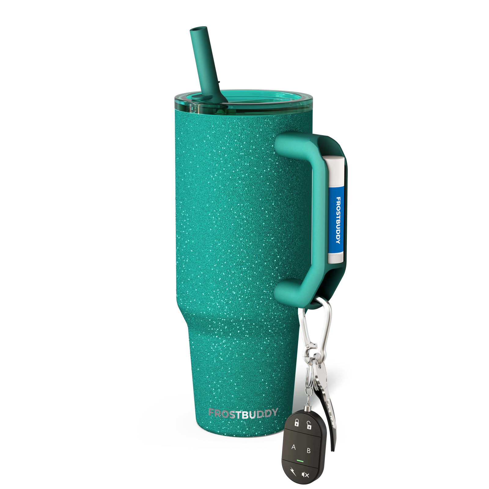Thicc Buddy 40oz | Teal Glitz – Frost Buddy