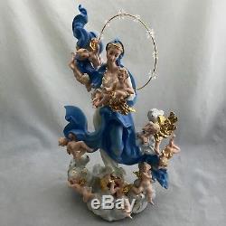 Franklin Mint Mary, Queen of Heaven Fine Porcelain Figurine