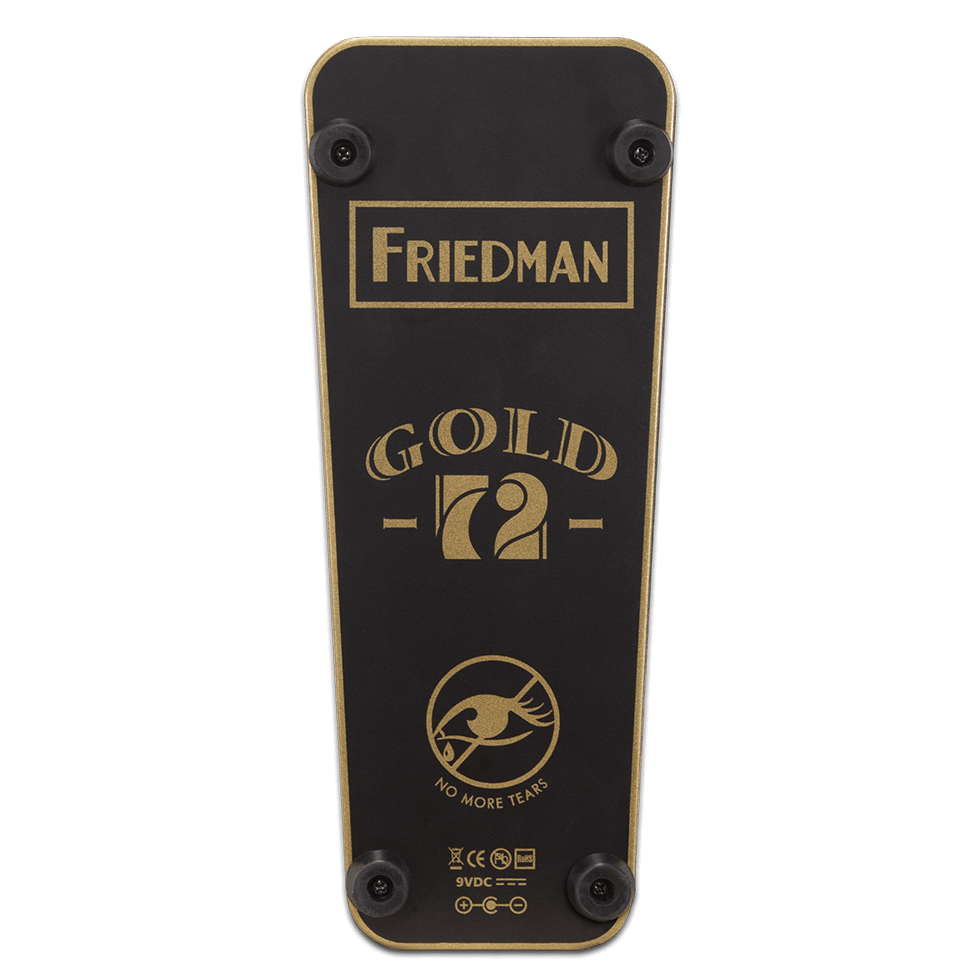 GOLD 72 WAH - Friedman Amplification