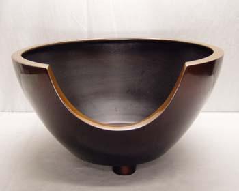紅鉢 風炉（べにばちふろ）1尺 都色 四代目友賢作 | 茶道具通販専門店