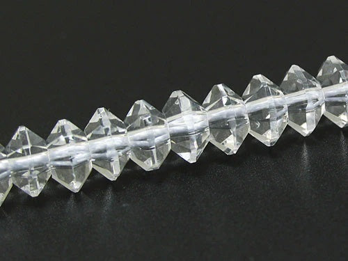 水晶【ソロバン・平玉・多面カット】 – 天然石の店 ふうちゃん