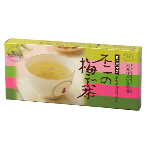 不二の梅こぶ茶ミニパック | 不二食品