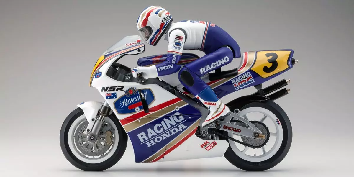 京商 1/8 EP ハングオンレーサー Honda NSR500 1991 キット 34937T1