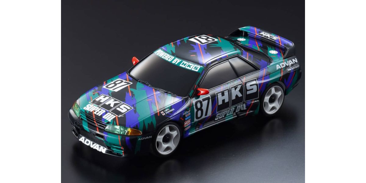 京商 ミニッツAWD HKS スカイライン (R32 GT-R) 1993 #87 32618HK