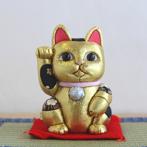 Japanese Maneki Neko Beckoning Cat Kimekomi(GL) | Futon Tokyo