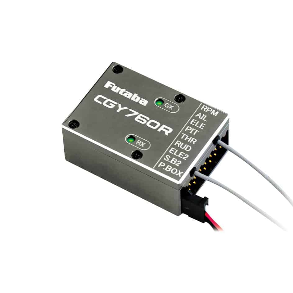 CGY760R Helicopter 3D/F3C Flight Control Gyro – FutabaUSA