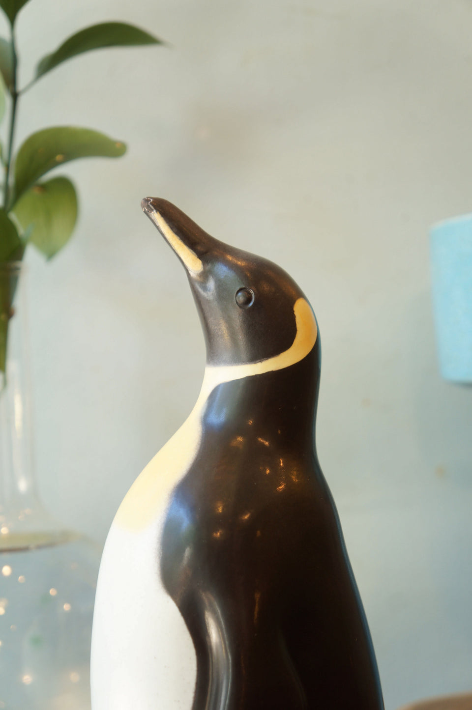 デンマークヴィンテージ “ポンダスくん” ペンギンの貯金箱/Danish
