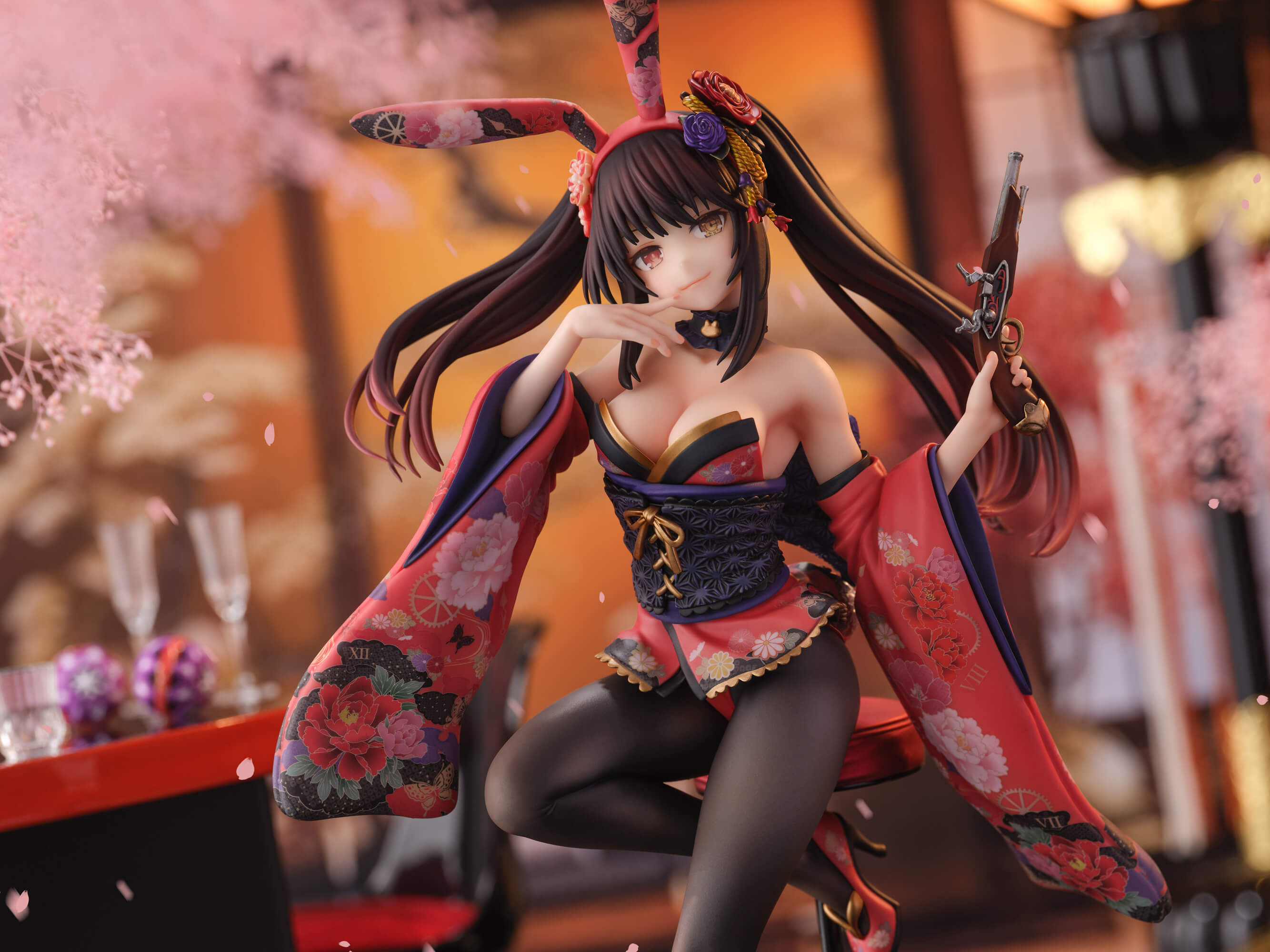 時崎狂三 -和バニー- 1/7スケールフィギュア – フィギュア通販はFURYU