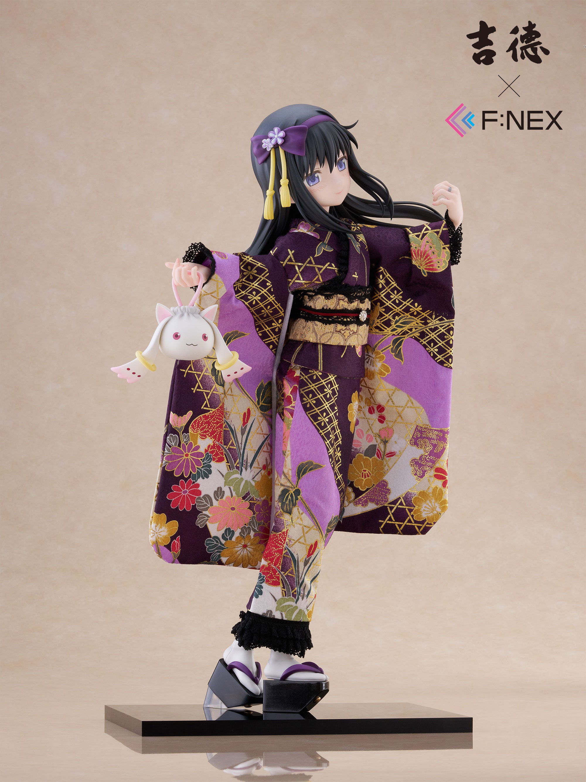 吉徳×F:NEX 暁美ほむら -日本人形- 1/4スケールフィギュア