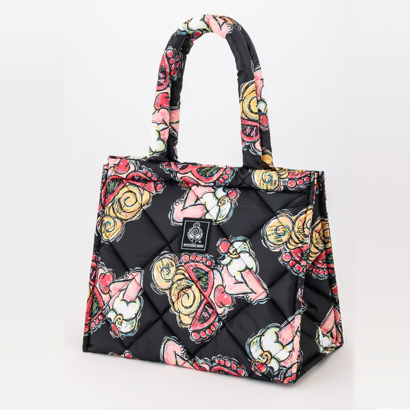 特別ステッカーつき／ HYSTERIC MINI Square Bag Book BLACK MINI ver