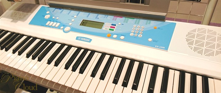電子キーボード YAMAHA EZ-J220 61鍵盤☆光る鍵盤 | ピアノ専門店