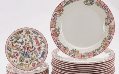 25 Gien Faience Dinnerware - Jardin Imaginaire in United States