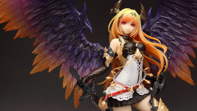 神撃のバハムート】ダークエンジェル・オリヴィエ 1/8スケール