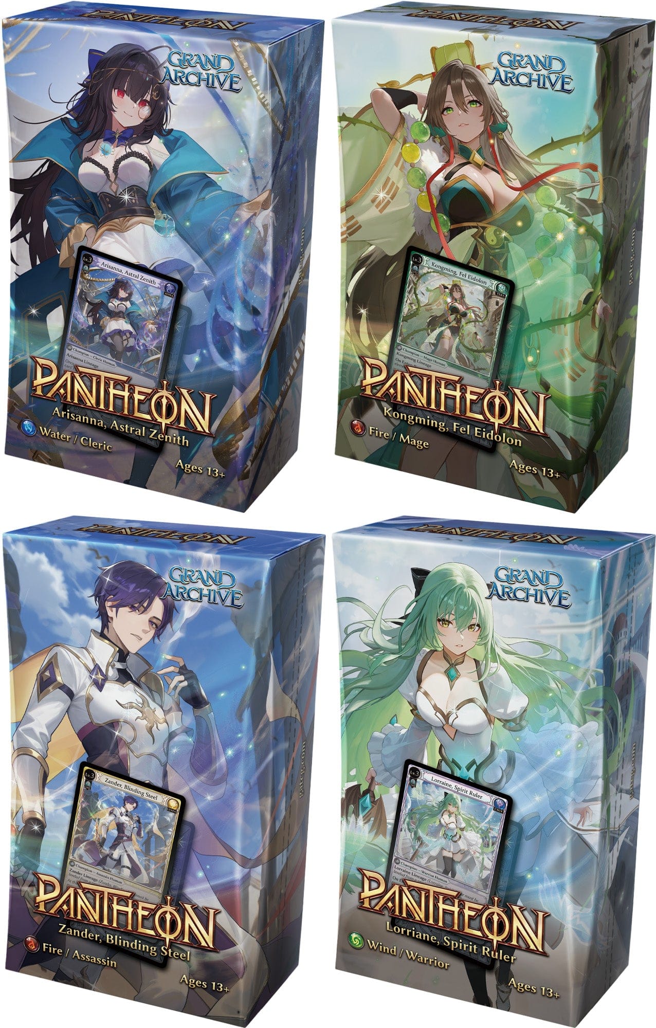 Grand Archive TCG: Radiant Origins Pantheon Deck – Gamers Guild AZ