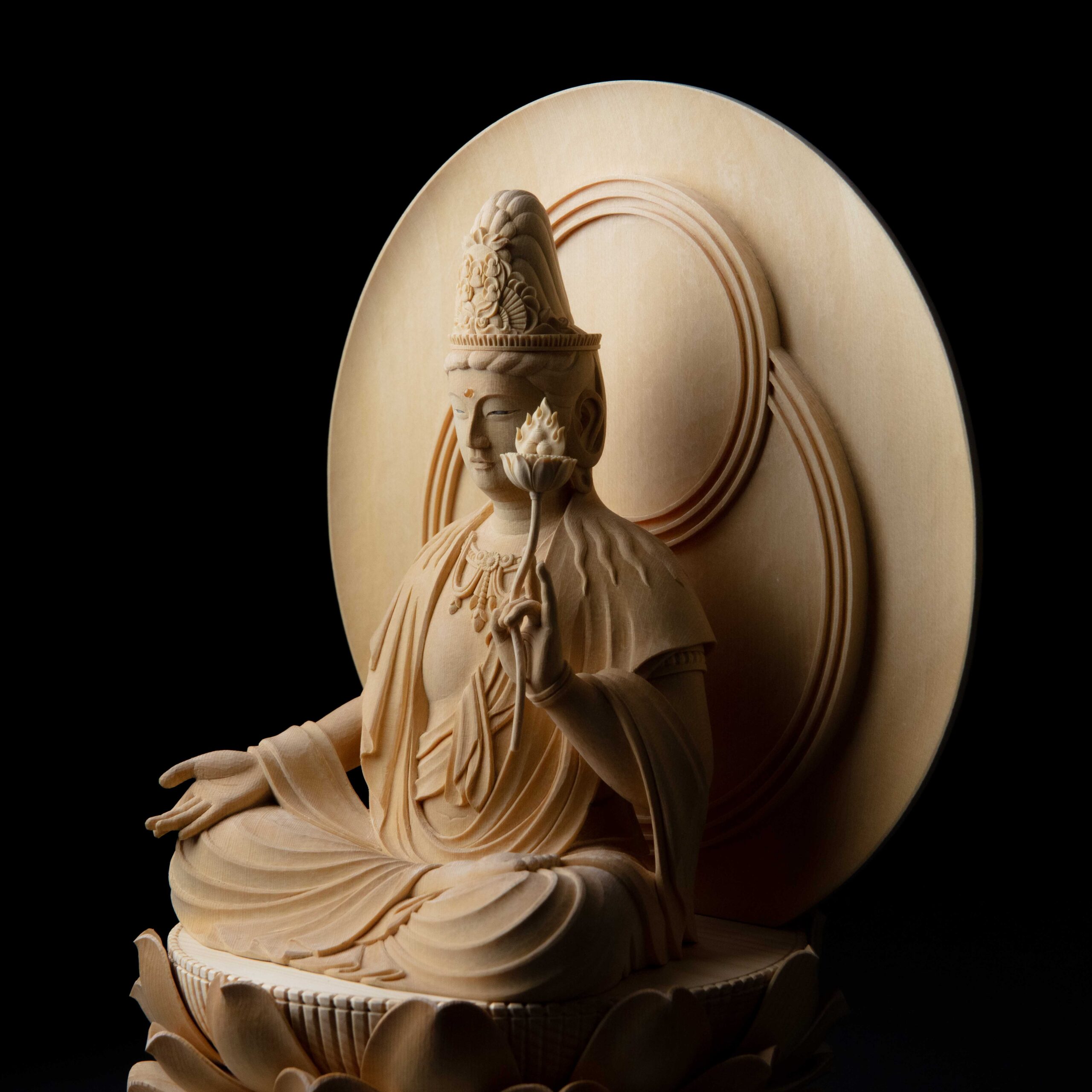 虚空蔵菩薩(求聞持法様) 制作実績 | 京都の仏師【我休】GAKYU by 宮本工藝