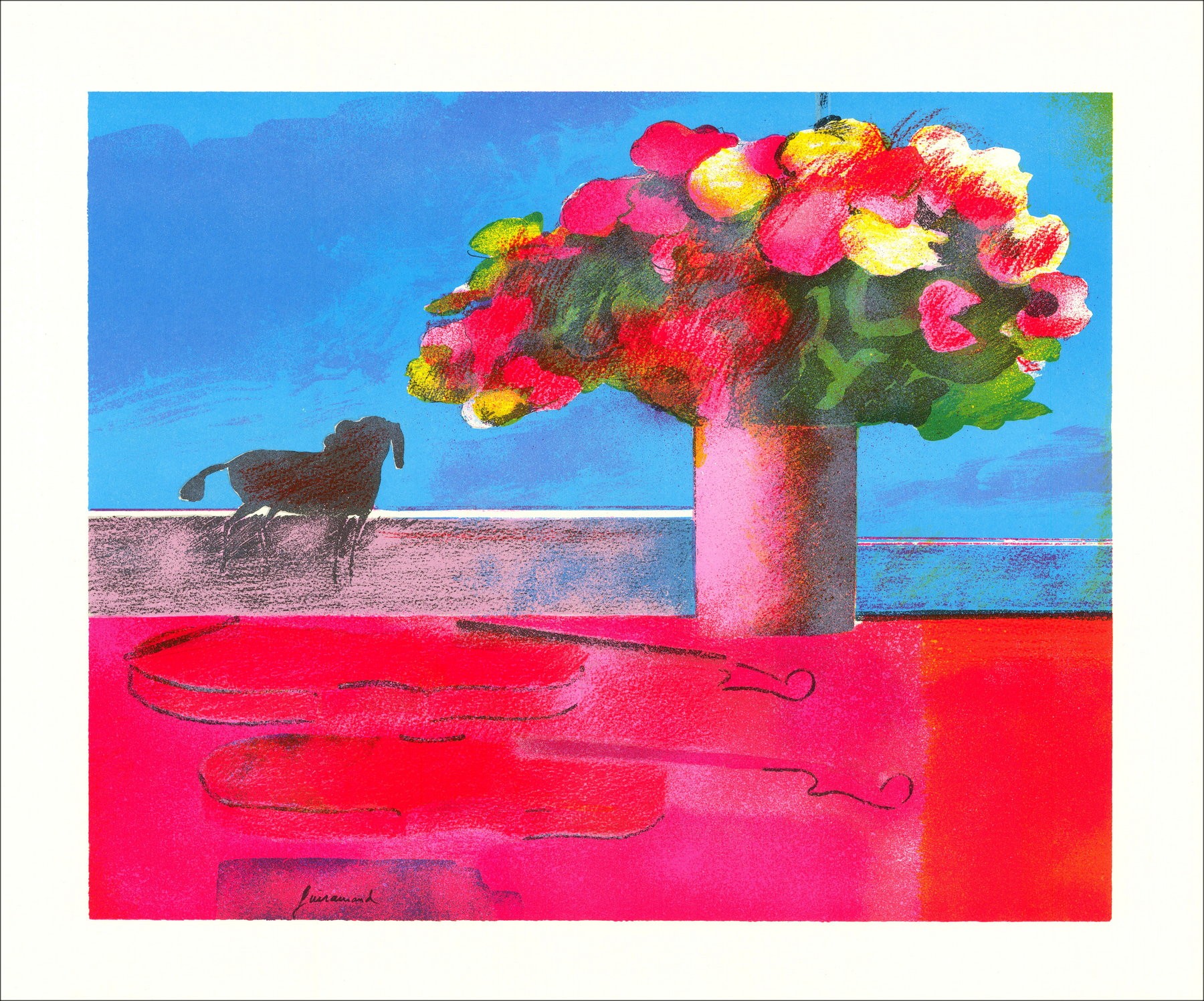 Paul Guiramand - Le Bouquet 1990