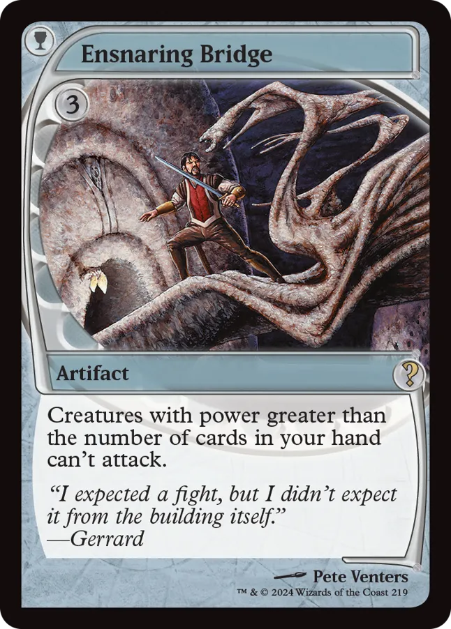Ensnaring Bridge MTG - Seventh Edition #294 (English) | Magic: The