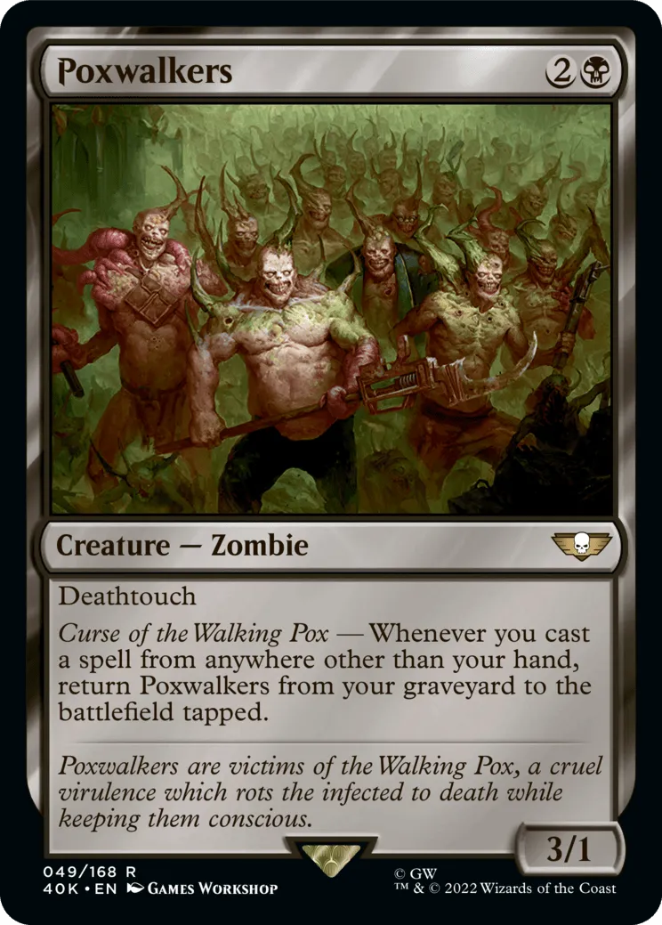 Poxwalkers MTG - Warhammer 40,000 Commander #49 (English) | Magic