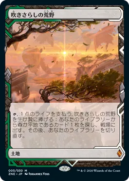 吹きさらしの荒野 MTG - Modern Horizons 3 #235 (日本語) | Magic