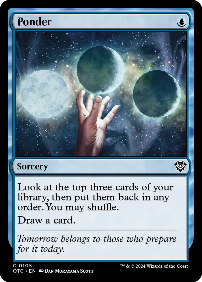 Ponder MTG - Magic 2010 #68 (English) | Magic: The Gathering