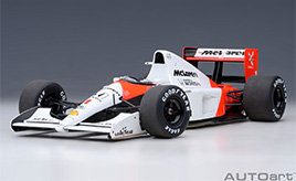 ミニカー】マクラーレン ホンダ MP4/6 セナのF1チャンピオンマシンを