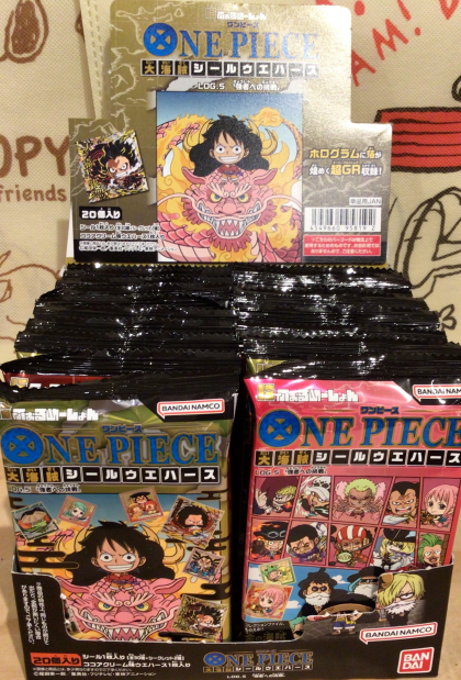 本日発売✨ワンピース大海賊シールウエハース5｜あまのや繁田商店