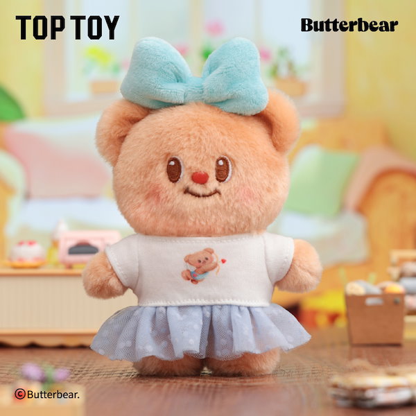 Qoo10] TOPTOY TOP TOY バターベア ぬいぐるみキ