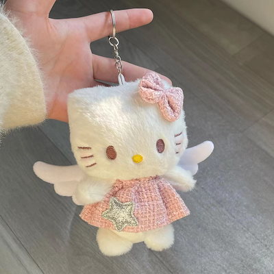 Qoo10] キティちゃん ぬいぐるみ キーホルダー : おもちゃ・知育