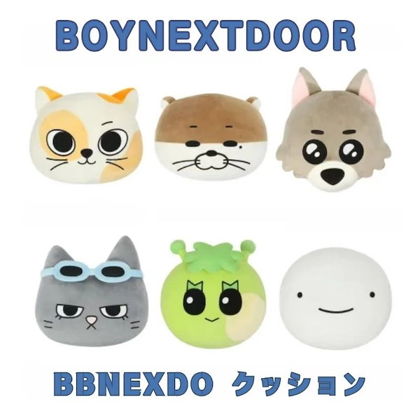 Qoo10] 【BOYNEXTDOOR】ぬいぐるみクッ