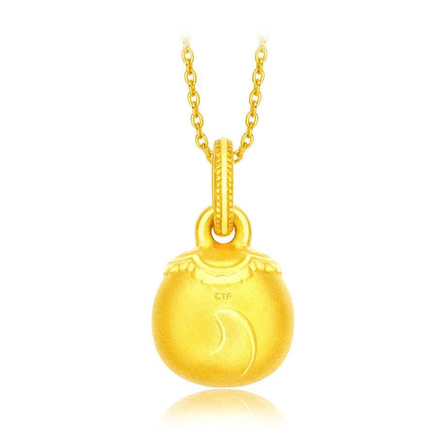 周大福999 24K足金「12生肖系列」可爱QQ脸吊坠– Gem Hooray 珠宝汇