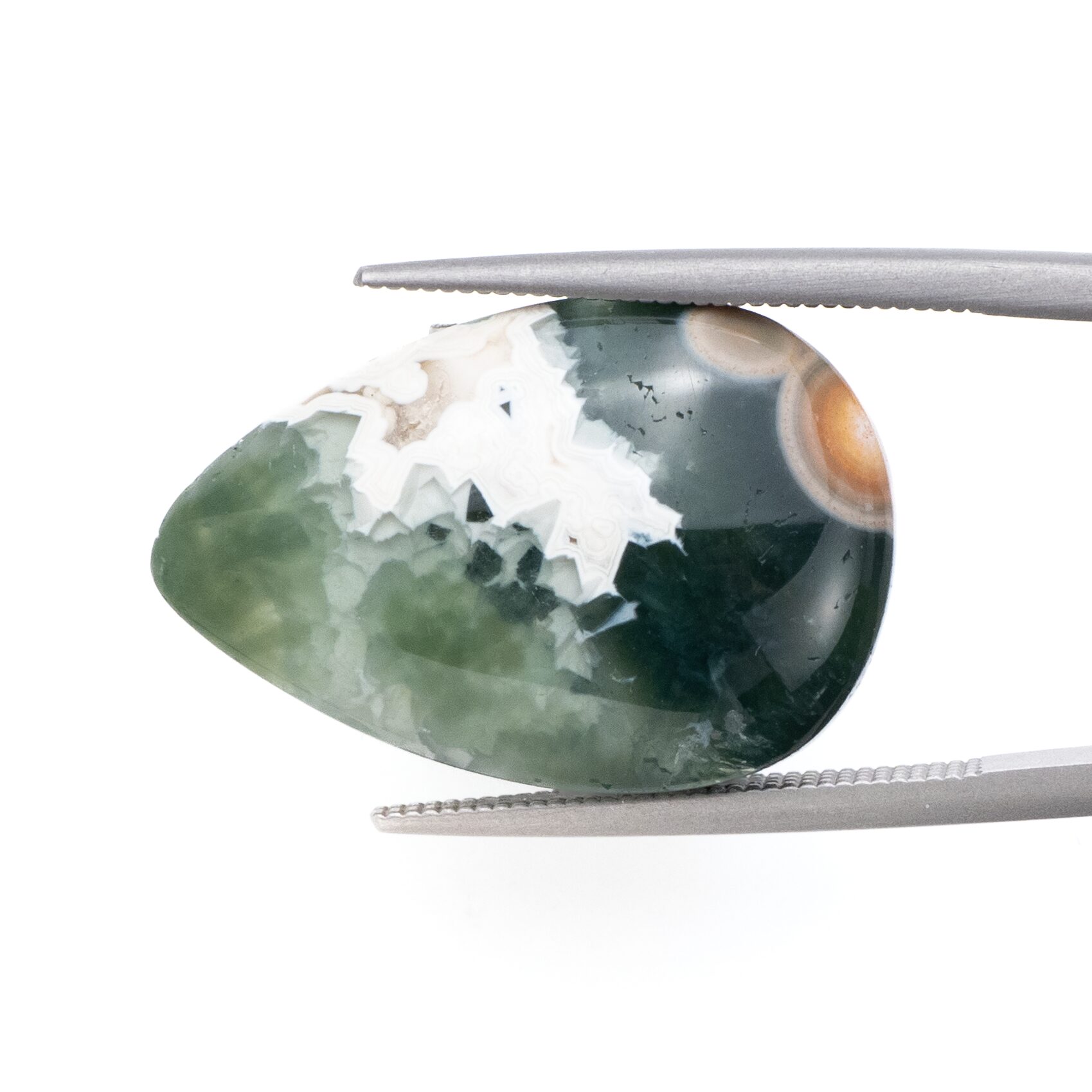 海の宝石・オーシャンジャスパー】オーシャンジャスパー 21.7ct | まる