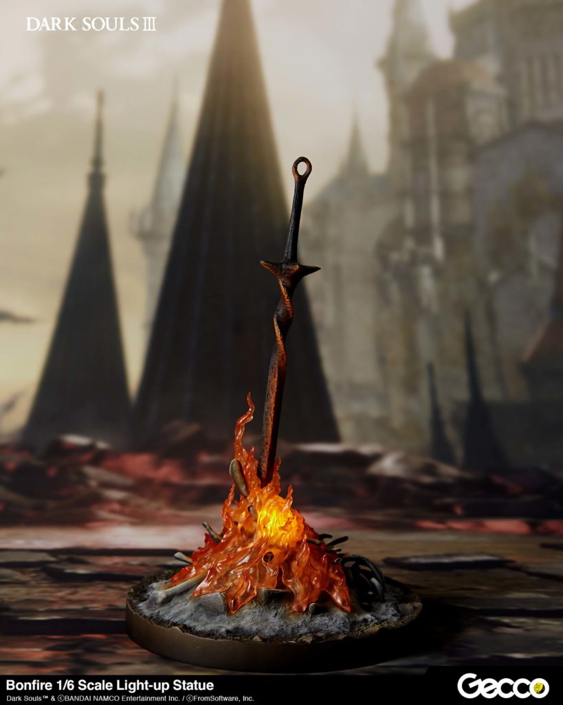 Bonfire 1/6 Scale Light-up Statue | Gecco