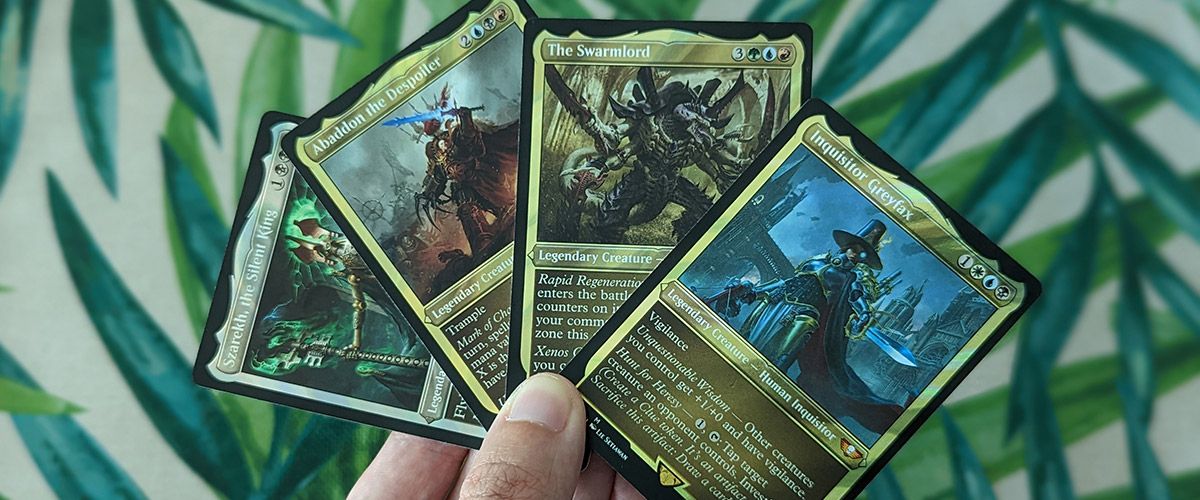 Unboxing Magic: The Gathering Warhammer 40K Collector's Edition