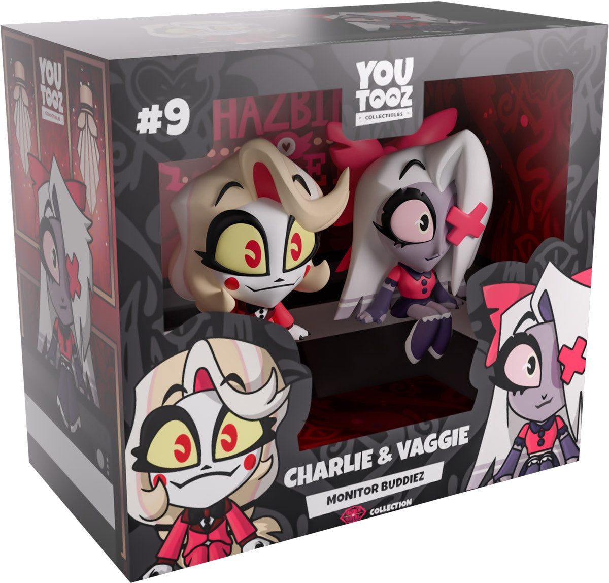 Youtooz Hazbin Hotel モニターフィギュア 2体セット （チャーリー