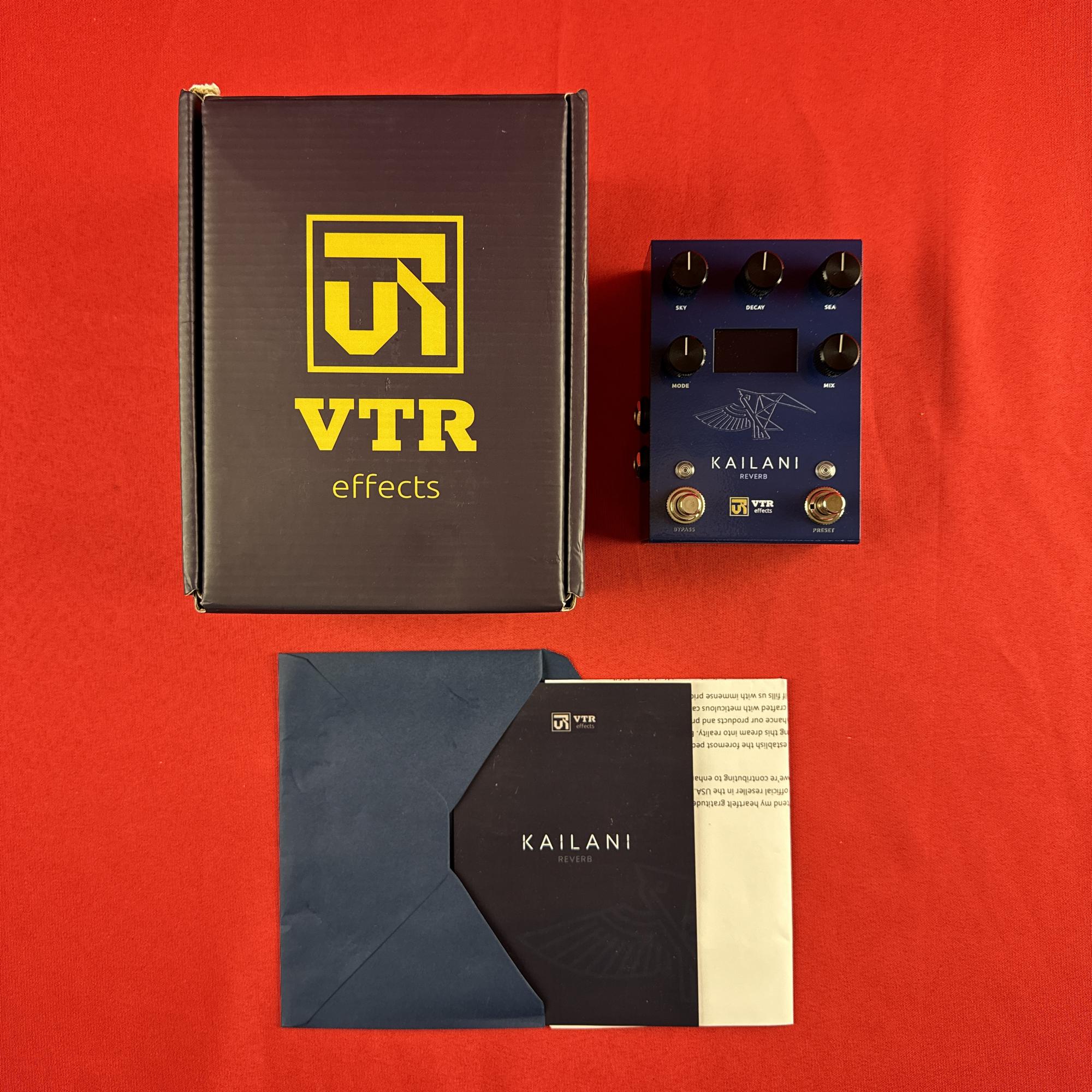 USED] VTR Effects Kailani Stereo Reverb (See Description) – Gear Hero