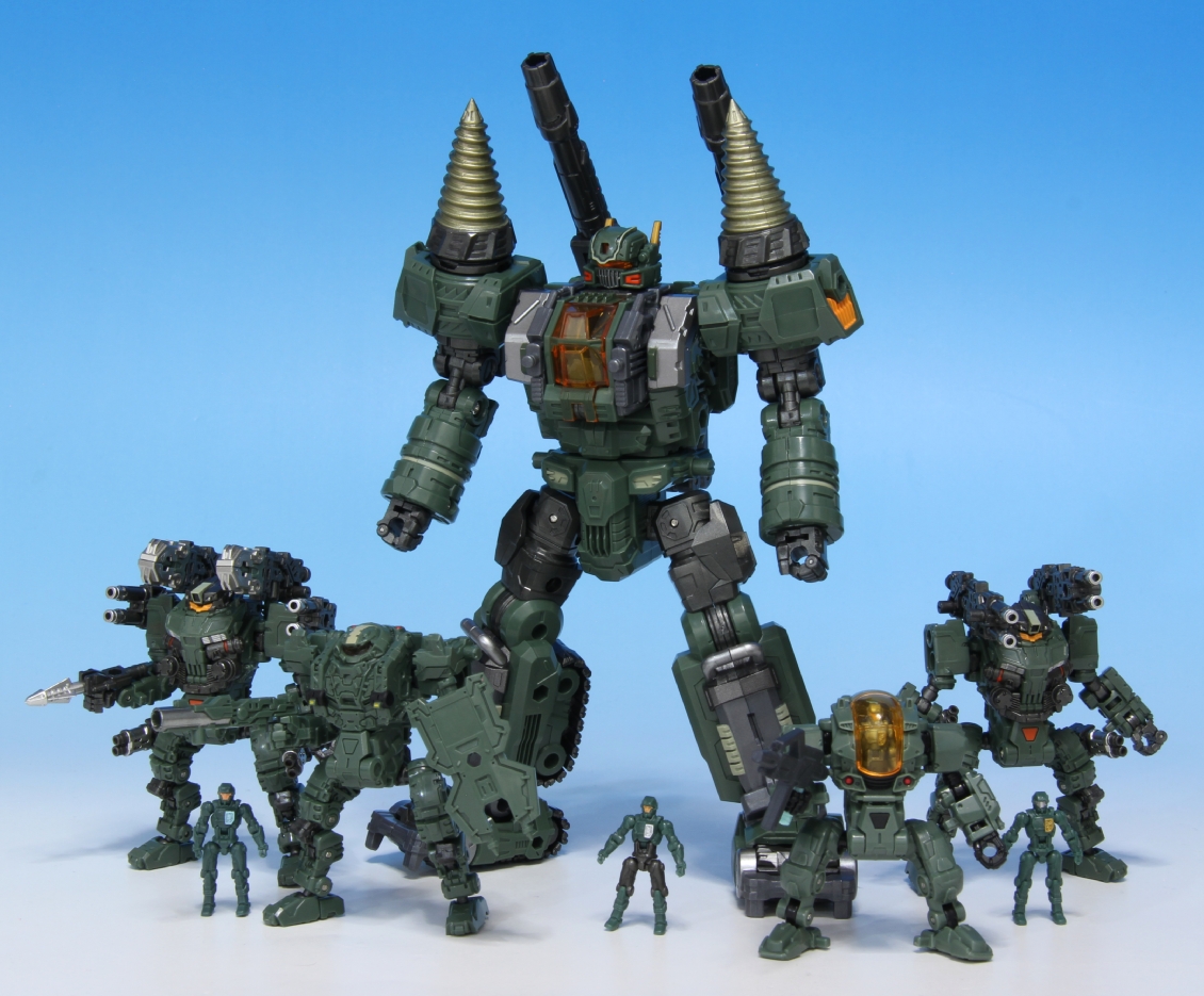 ダイアクロン DA-51 トライヴァース トライディガー 宇宙海兵隊Ver