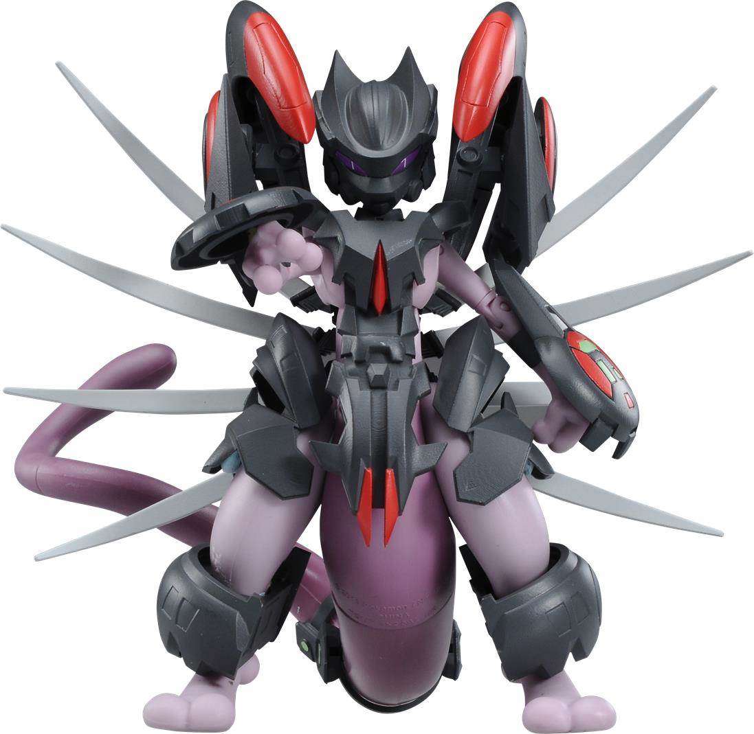 付属パーツ多すぎ！ 話題の“アーマードミュウツー”を360度立体再現した