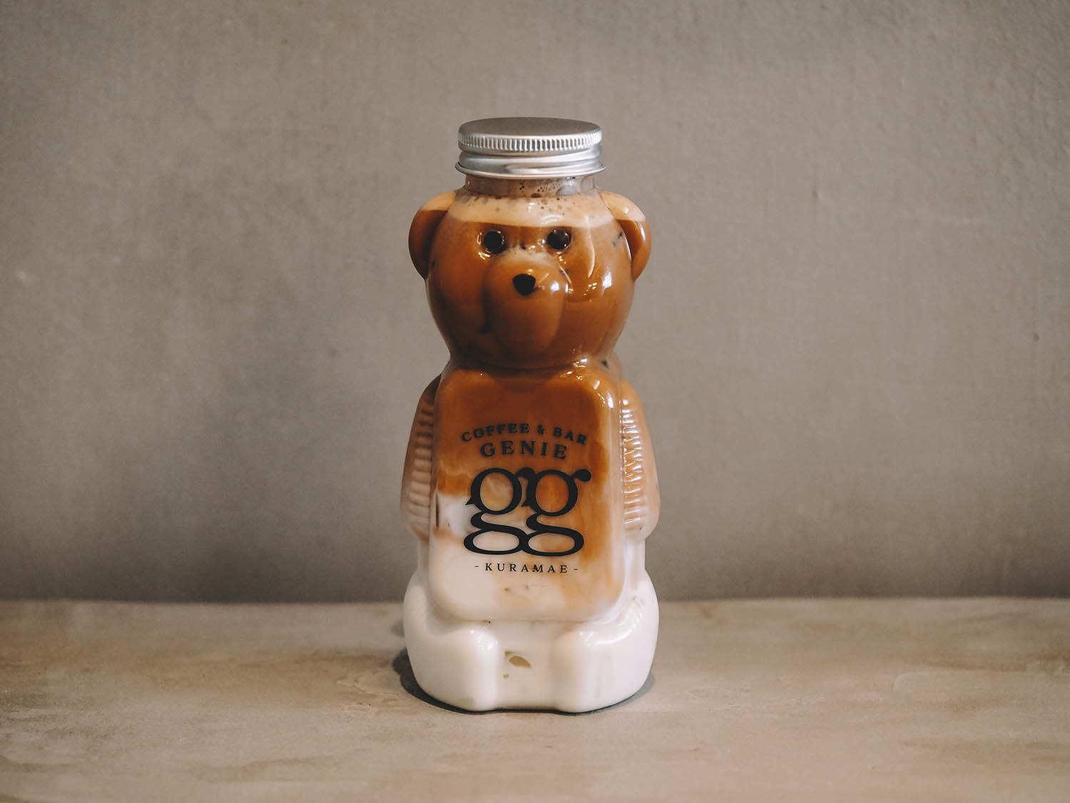 KUMA BOTTLE MENU | Coffee & Bar gg GENIE KURAMAE