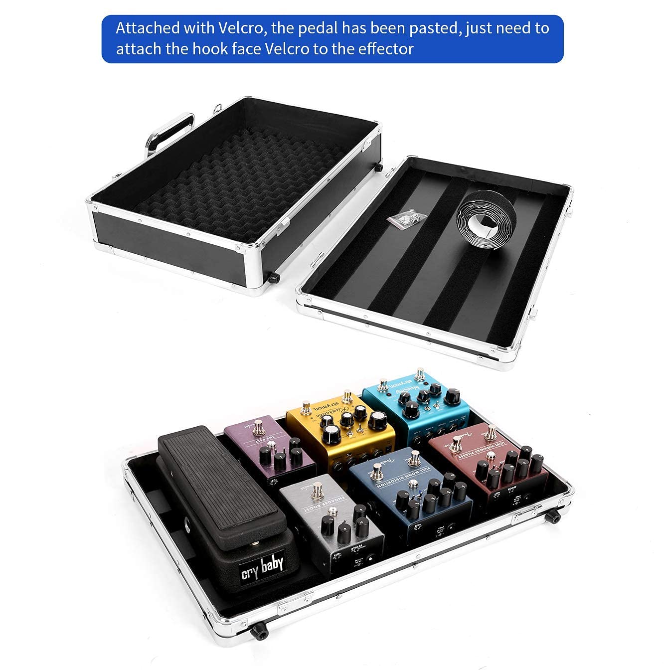 Ghost Fire T-Series Guitar Multi-Effect Pedal Case - 17.9x11.6x4