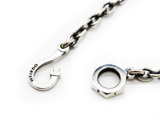 WEIRDO JEWELRY/ウィアードジュエリー】「Nut Necklace Chain/ナット