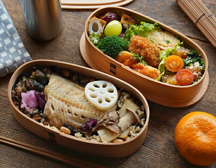曲げわっぱ 小判入子（大）わっぱ弁当 栗久 | メーカー別,か行,栗久