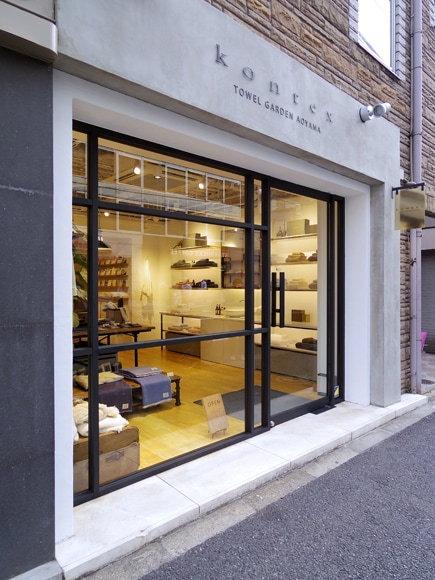 オープン・新店舗＞タオルガーデン青山・ショップレポート