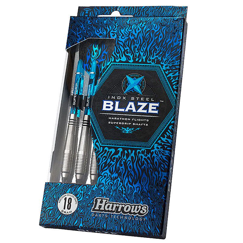 Harrows】BLAZE Style B ハローズ ソフトダーツバレル ステンレス