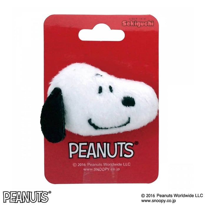 ネコポス可】PEANUTS スヌーピー ぬいバッジ|【ぬいぐるみのセキグチ