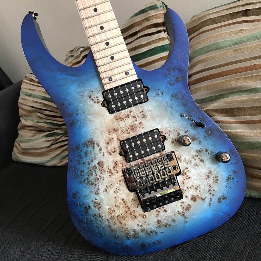 No Stock ** Ibanez Prestige Japan Rg652mpb Gfb Ghost Fleet Blue