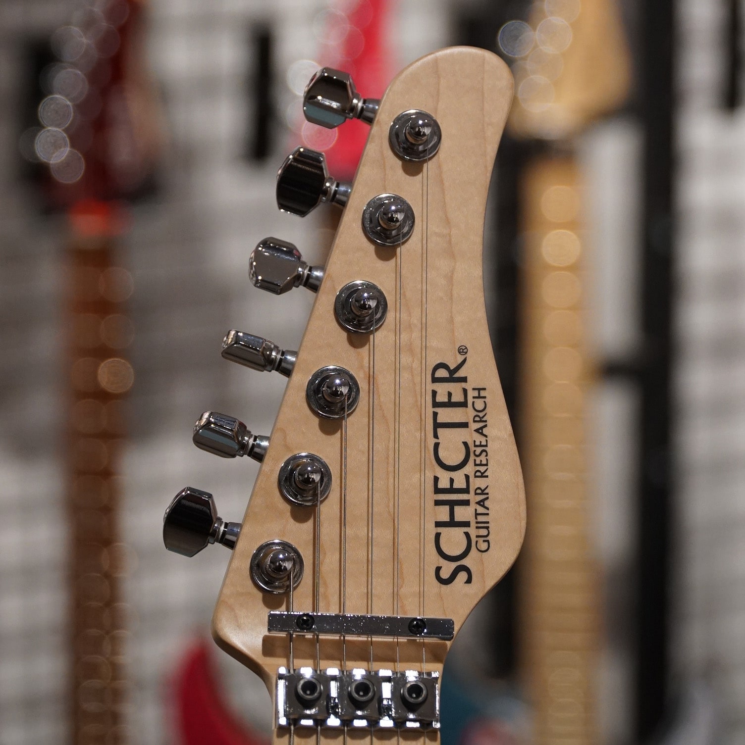 Schecter Japan Sd2-24-al – See Thru Black – Gooswyn Guitar
